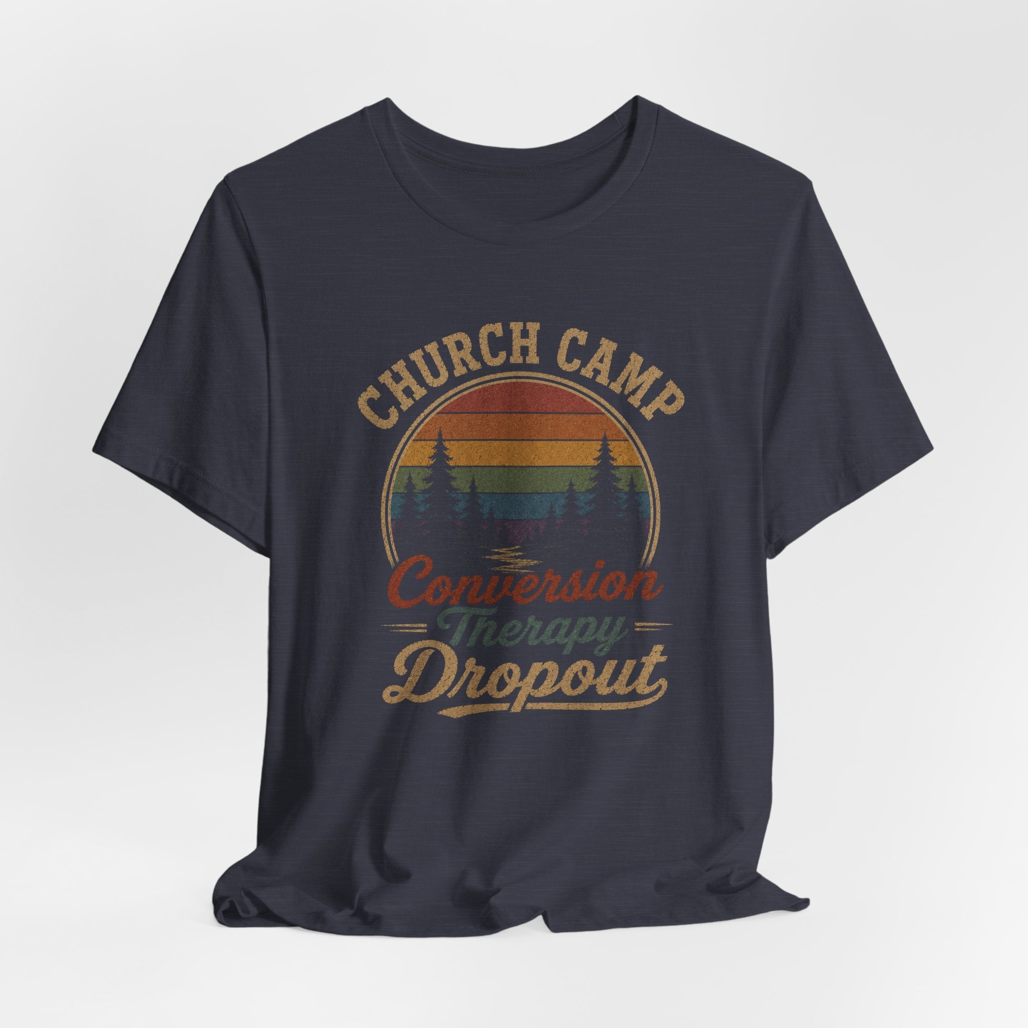 Conversion Therapy Dropout T-Shirt | Vintage Camp Graphic Tee