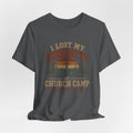 I Lost My Virginity at Church Camp T-Shirt | Vintage Religious Satire Tee