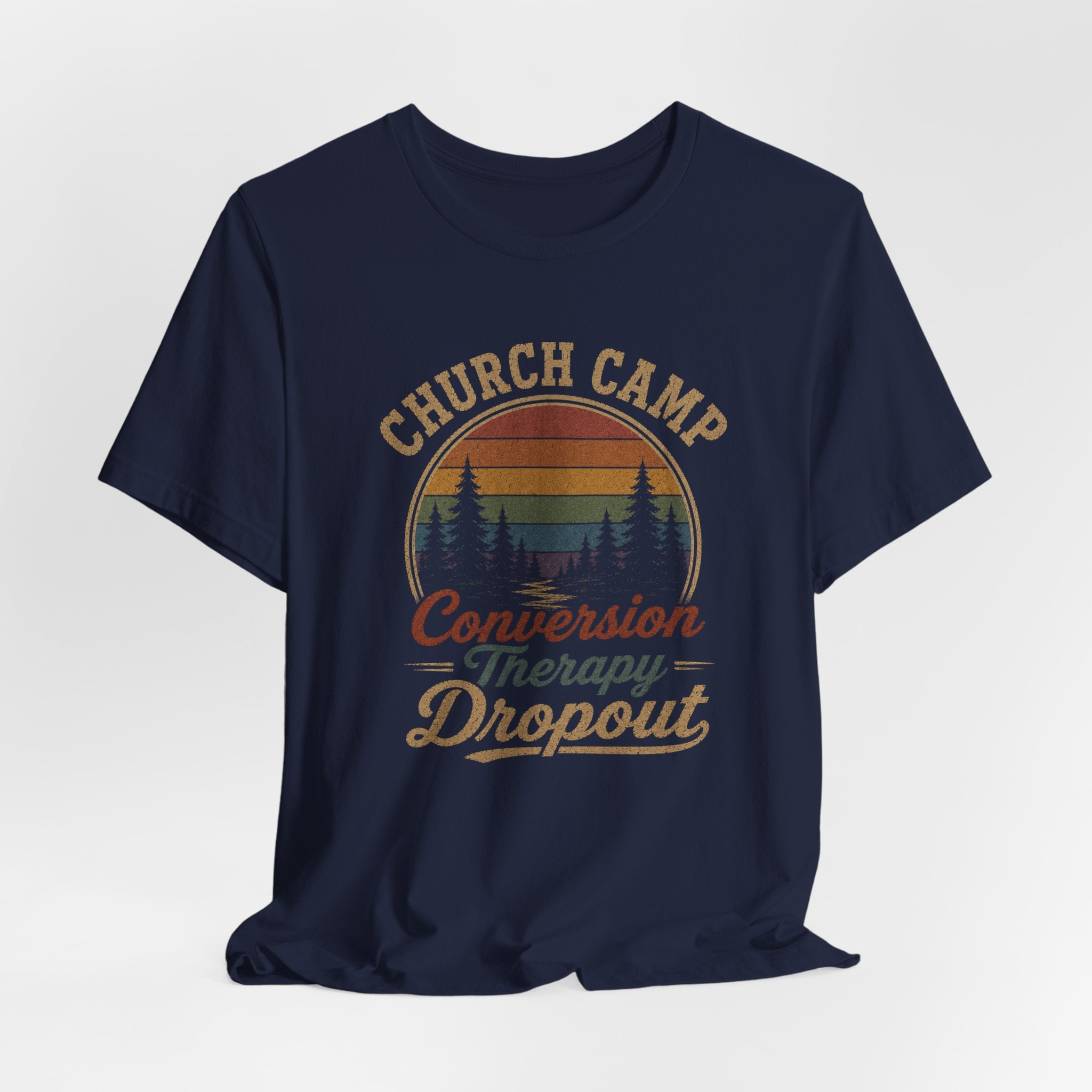 Conversion Therapy Dropout T-Shirt | Vintage Camp Graphic Tee