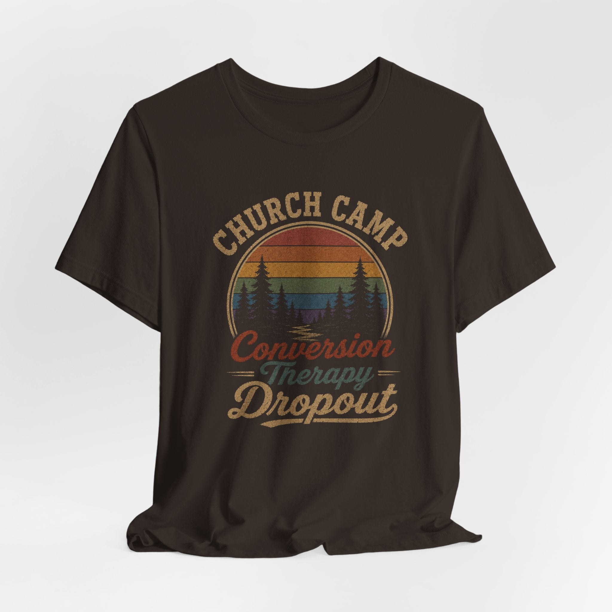 Conversion Therapy Dropout T-Shirt | Vintage Camp Graphic Tee