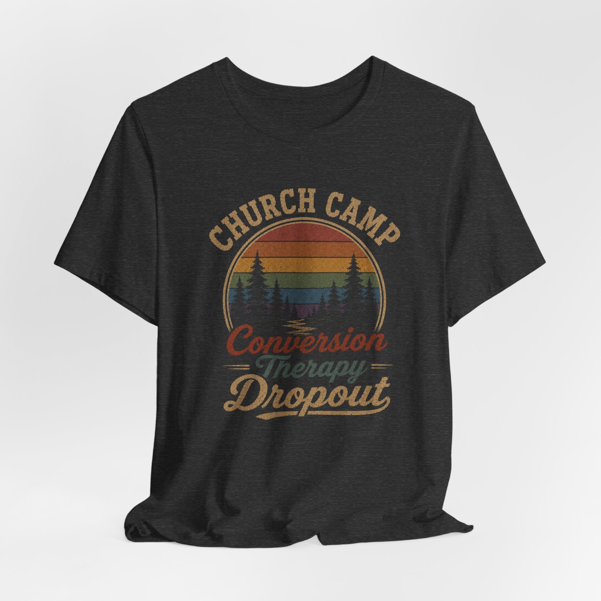 Conversion Therapy Dropout T-Shirt | Vintage Camp Graphic Tee