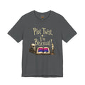 Plot Twist I'm Bisexual Shirt, Dark Academia Aesthetic Tee, Gothic Vintage LGBTQ Pride Shirt, Book Lover Gift, Witchy Academia Tee