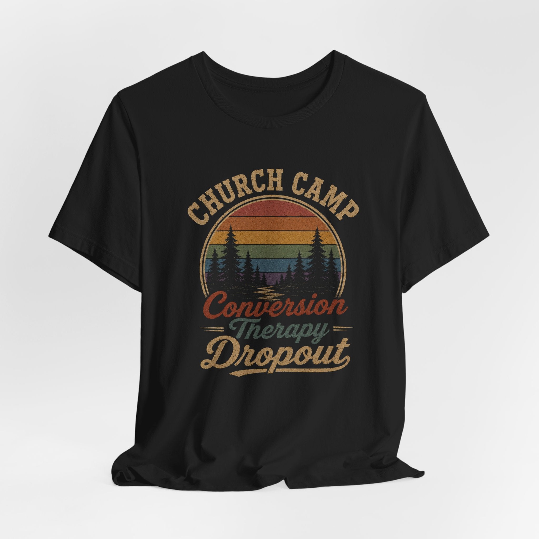 Conversion Therapy Dropout T-Shirt | Vintage Camp Graphic Tee