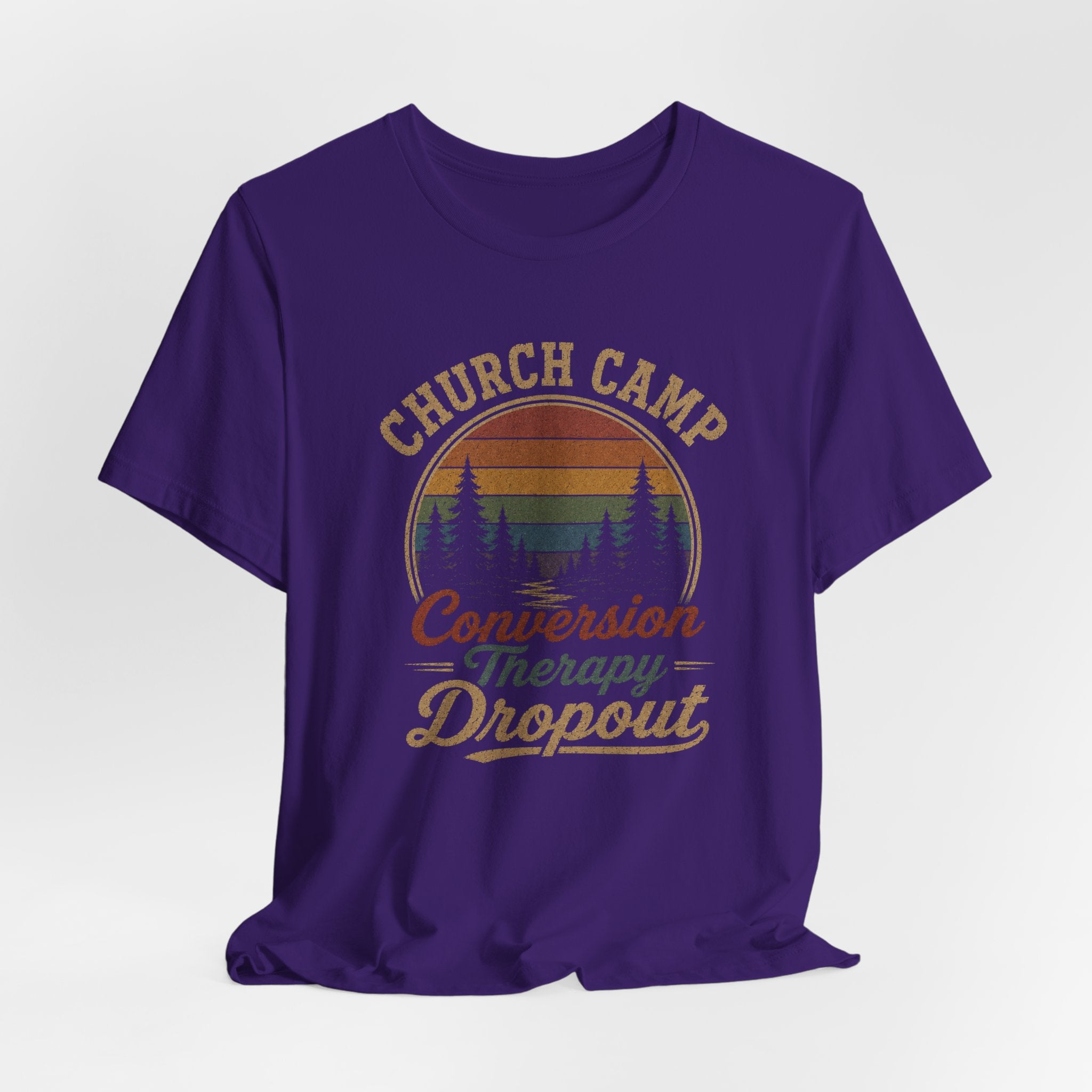 Conversion Therapy Dropout T-Shirt | Vintage Camp Graphic Tee